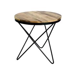 2020 Table d'appoint de forme ronde de luxe moderne Design en métal plaqué argent simpliste Tendance futuriste pour la maison et la chambre à coucher - Product Image 4