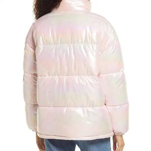 Oem High Quality Wholesale Custom Winter Puffer Jacket for Women Manufacture by Divine 9 - Product Image 4