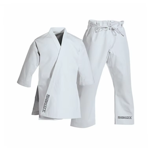 Uniforme de Karate Resistente con Opción de Logotipo Frontal Personalizable, Algodón Ligero para Adultos Unisex, Entrenamiento de Artes Marciales - Product Image 3
