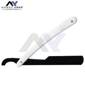 Maquinilla de Afeitar Manual Plegable Profesional Blanca y Negra para Hombre, Maquinilla de Afeitar Turca, Productos de Barbería - Product Image 2