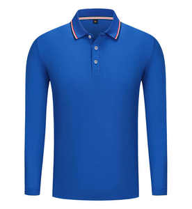 T-shirt à manches longues pour homme en coton polyester de haute qualité, logo personnalisé, motif uni, coupe ample, style vintage, polaire respirant, séchage rapide - Product Image 1