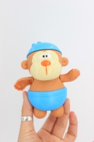 Jouets interactifs amusants pour enfants : Singe nageur à chaîne, animaux à remonter, pour la salle de bain