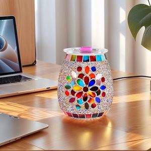 Brûleur à mosaïque artisanal, brûleur décoratif pour encens et arômes, brûleur à mosaïque coloré, design en carreaux de verre artisanaux à bas prix - Product Image 5