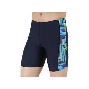 Shorts de bain pour hommes personnalisés en gros, séchage rapide, extensible dans 4 directions, taille mi-haute, poche imperméable, uni, teinture unie, pour la plage et le surf - Product Image 6