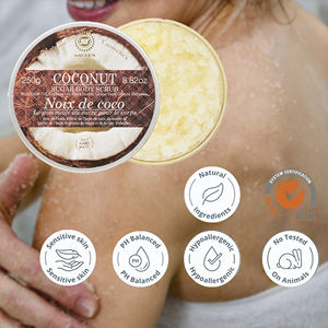 Fournisseur Letton de Baume au Sucre de Coco Bio Premium UE, Nourrissant, Nettoyant en Profondeur, Exfoliant, Gommage Corporel en Vrac, Service OEM/ODM - Product Image 1