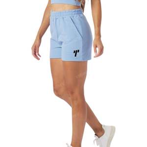 Pantalones cortos deportivos de cintura alta para mujer de la mejor calidad Easy Sweat Gym Biker Cargo Board Loose Spandex Terry XS Size Washed Technique - Product Image 3