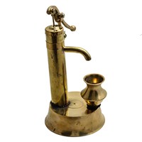Pompe à eau ancienne en fonte/Pompe à eau antique/Pompe à eau manuelle en fonte Décoration de jardin en métal vintage Pompe rustique faite à la main