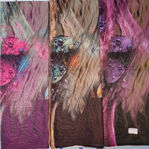 Ropa de boda de algodón Premium moderna de alta calidad personalizada impresa Digital Sudani Rabbit Venta caliente tela de impresión africana - Product Image 1