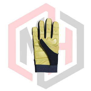 Impact Resistant Hi-Vis Leather Safety <b>Gloves</b>-Tear-Resistant <b>Silicone</b>-free Powder-free Customizable for Agriculture Mechanic - Product Image 3