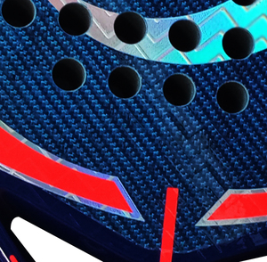 Raquette de paddle portable en fibre de carbone et diamant 18K personnalisée de haute qualité 2026 avec noyau en mousse EVA pour absorption des chocs, idéale pour l'extérieur - Product Image 4