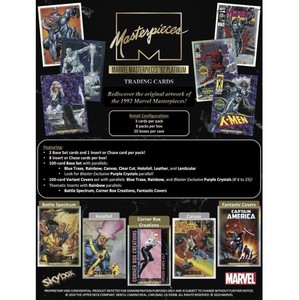Los Más Vendidos del 2024: Caja de 92 Blasters de Upper Deck Marvel Masterpieces, Sellada de Fábrica para Compradores Mayoristas - Product Image 5