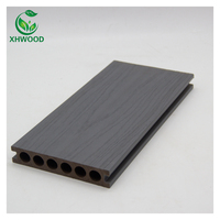 Plancher de terrasse extérieur WPC de haute qualité et populaire, revêtement de sol en composite bois-plastique WPC, planches de terrasse extérieures