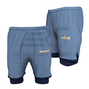 Shorts de course à pied pour hommes Logo personnalisé Shorts de course pour hommes Séchage rapide avec poches Shorts respirants pour hommes - Product Image 1