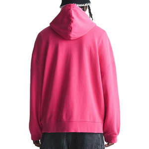 Sudaderas con Capucha Extra Grandes de Alta Calidad para Hombre, Unisex, 100% Algodón, Logotipo Personalizado, Diseño en Blanco, Gruesas, con Bolsillo, Transpirables - Product Image 4