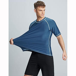 Rashguard MMA pour homme, manches courtes, séchage rapide, compression, vêtements d'entraînement, 85% polyester, 15% élasthanne, transfert par sublimation - Product Image 6