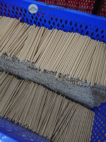 Pailles à boire en bambou biologique gravées personnalisées Pailles écologiques réutilisables avec brosse et pochette
