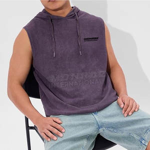 Sweat à capuche de compression athlétique pour hommes avec tissu extensible Sweat à capuche de compression sportif pour hommes personnalisé - Product Image 4