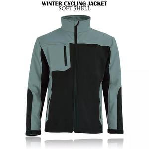 Chaqueta Softshell de invierno a prueba de viento para hombre, chaquetas cálidas de lana para exteriores, precio de calidad, chaqueta Softshell personalizada para hombre - Product Image 5