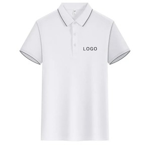 Matériau de luxe de haute qualité tissu de refroidissement respirant entreprise uniforme voyage en plein air hommes Polo T-shirt - Product Image 2