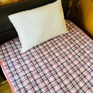 Bông gạc 100% bông hiện đại giường Pad Duvet bao gồm màu xanh/màu hồng tất cả các mùa sử dụng thiết kế tùy chỉnh - Product Image 6