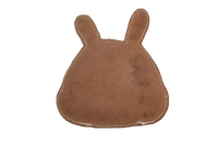 Jouet en cuir pour chien en forme de lapin cousu à la main pour chien de petite à grande race de Divine International