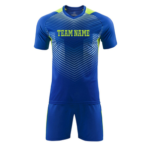 Nouveau 2025 personnalisé pas cher porter maillot ensemble football uniforme hommes football kits maillot ensemble équipe formation sublimation football uniforme - Product Image 6