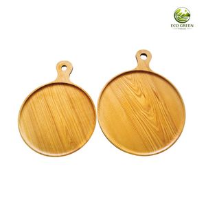 Plato de Servir de Madera con Forma de Animal, Diseño de Dibujos Animados Grabado, Hecho a Mano, Diseño Bonito y Ecológico, Platos para Regalos - Product Image 1