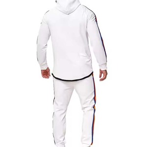 Conception personnalisée vêtements de sport pour hommes confortable à la mode prix d'usine survêtement solide sublimation quantité en vrac ensembles d'hiver - Product Image 3