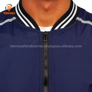 Chaquetas de bombardero transpirables de manga larga para hombres más vendidos para adultos Material de poliéster de nailon de invierno con bolsillos Servicio OEM - Product Image 6