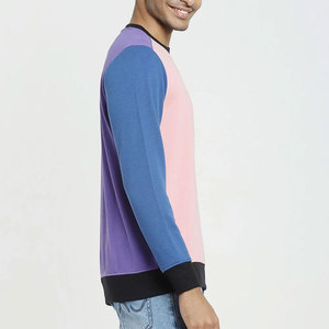 Sudadera Básica Lisa Personalizada al por Mayor 2026, Sudadera Holgada de Algodón Combinado, Sudadera de Forro Polar para Hombre - Product Image 5