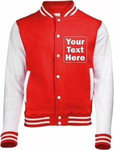 Meilleures ventes Vestes universitaires Letterman imprimées sur mesure pour hommes, American Baseball College, vestes Bomber sur pied, tailles XS-2XL - Product Image 2