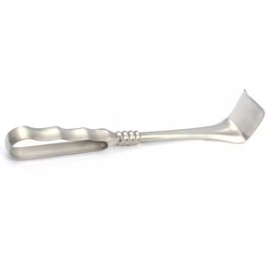 Retractor Richardson de 7,62 cm, mango de agarre y mango de bucle hueco, Retractor de pecho o abdominal de hoja curva, aprobado por CE ISO - Product Image 2