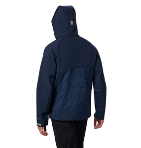 Chaqueta deportiva con logotipo personalizado para hombre, ropa de trabajo impermeable a prueba de viento, chaqueta impermeable de carcasa blanda para exteriores - Product Image 3