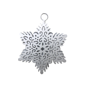 Adorno decorativo de pared de estrella colgante de Metal de hierro Color dorado para decoración del hogar y Navidad hecho a mano a granel - Product Image 4