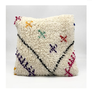 Housses de coussin en laine marocaine vintage Technique tissée pour un usage domestique - Product Image 4