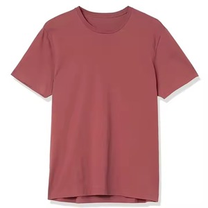 Fait sur mesure 100% coton biologique T-Shirt surdimensionné grande taille épaule tombante poids lourd 240 grammes motif solide avec impression - Product Image 5