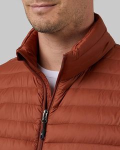 Veste à fermeture éclair intégrale durable, vêtements en tissu, équipement de fitness, veste d'hiver pour l'extérieur, imperméable, thermique, veste matelassée, blocage des couleurs - Product Image 5