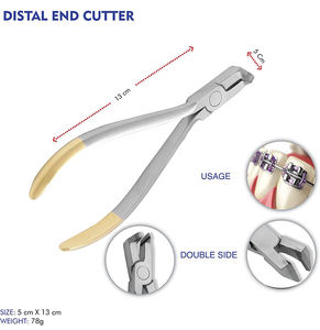 Orthodontic <b>Pliers</b> Steel Manual Use for Orthodontic Crimpable Hook Dental Instruments by SurgiRight - Product Image 1