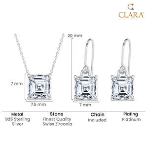 Compre en Línea Conjuntos de Pendientes de Plata de Ley 925 de Primera Calidad para Bodas - Product Image 5