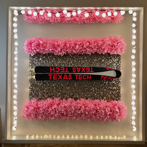 New Fashion Lady Beaded <b>Belts</b> with Adjustable Black <b>Red</b> Bag Straps Customized Sizes Cotton Lining Game Day Shoulder Straps - Product Image 3