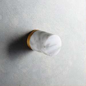 ARTISANAT Articles décoratifs Boutons de porte Boule en marbre blanc Vente à chaud Boutons en marbre Couleur personnalisée Forme Taille Fabriqué en Inde Article - Product Image 5