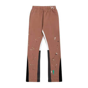 Vêtements de sport pour hommes, pantalon de fitness respirant en coton 100% poids lourd, coupe ample, pantalon cargo jogger pour hommes - Product Image 5