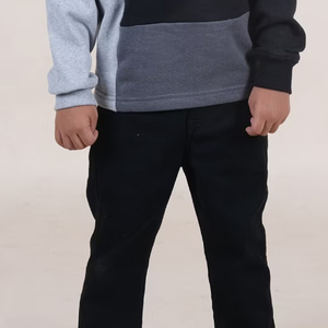 Jersey de punto de algodón para niños, sudaderas de varios paneles con estampado personalizado, precio barato al por mayor para la temporada de invierno para niños - Product Image 6