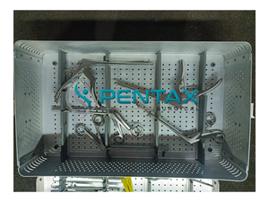 PENTAX Kit d'instruments orthopédiques manuels de haute qualité pour la colonne vertébrale cervicale et lombaire, ensemble d'instruments de chirurgie spinale de base en acier inoxydable CE ISO - Product Image 3
