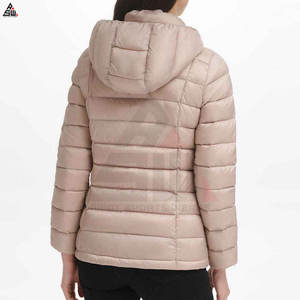 Doudoune matelassée pour femmes bulle mode hiver fermeture éclair compressible écologique coupe-vent nouveauté - Product Image 5