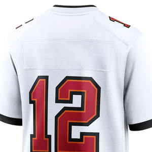 Nuevo uniforme de fútbol americano cosido para hombres logotipo personalizado/colores antiarrugas transpirable uniforme de fútbol americano de calidad superior - Product Image 6