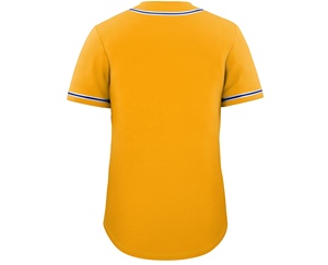 เสื้อเบสบอลผ้าโพลีเอสเตอร์แห้งเร็วป้องกันแบคทีเรียป้องกันรังสียูวี100% ปรับแต่งได้ - Product Image 5