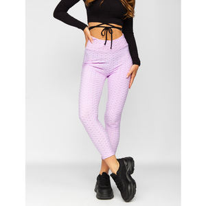 Venta caliente de las mujeres de encargo de entrenamiento de Yoga Leggings Trending Gym Leggings de impresión para las mujeres entusiastas del Fitness - Product Image 4