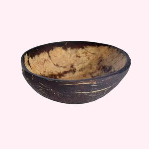 Cuencos ovalados de cáscara de coco Natural 100% más vendidos, vajilla con diseño de cuenco de cáscara de coco - Product Image 1