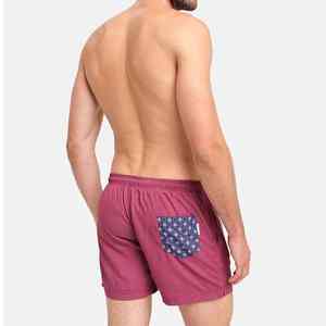 Pantalones cortos de gimnasio para hombre con Cintura elástica de alta calidad, estilo informal, el mejor Material con estampado Digital OEM, patrón sólido teñido liso - Product Image 6